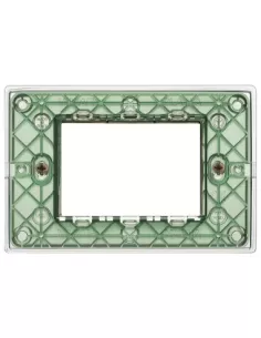 Vimar 14653.42 Reflex Aria 3-Module Plate Vimar Plana Series